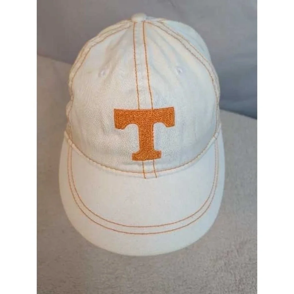 Adidas‎ Point Reyes Baseball Cap White Orange T Tennessee Vols Snapback